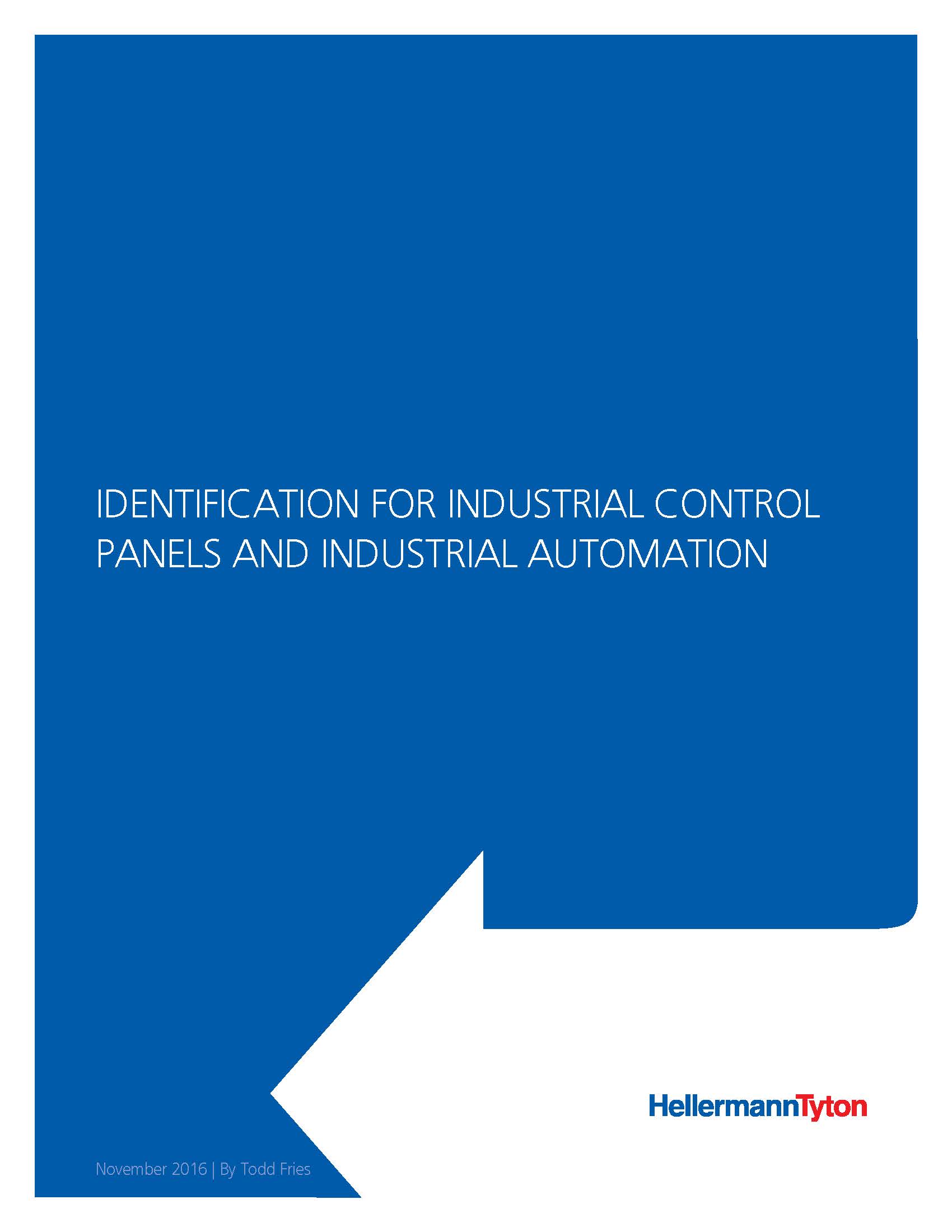 ID for Industrial Control Panel & Automation